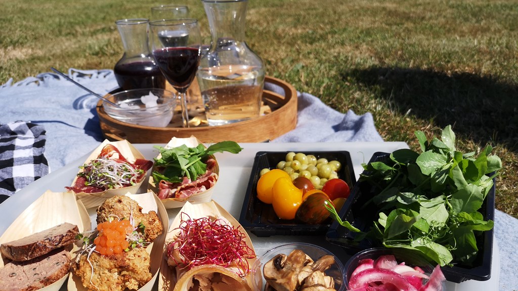 Piknik med tapas fra mad og ro